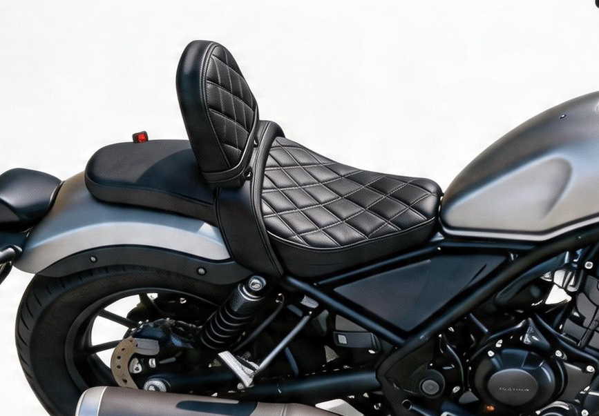 Rebel-001 ZEN Backrest シート seat for Honda Rebel250/300/500