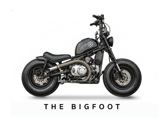 THE BIGFOOT Zeus Custom Honda Monkey 125