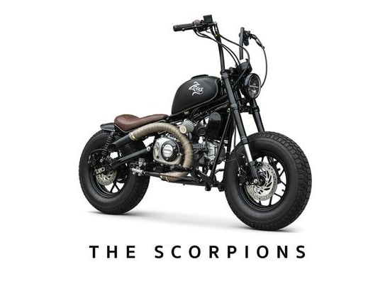 THE SCORPIONS Zeus Custom Honda Monkey 125