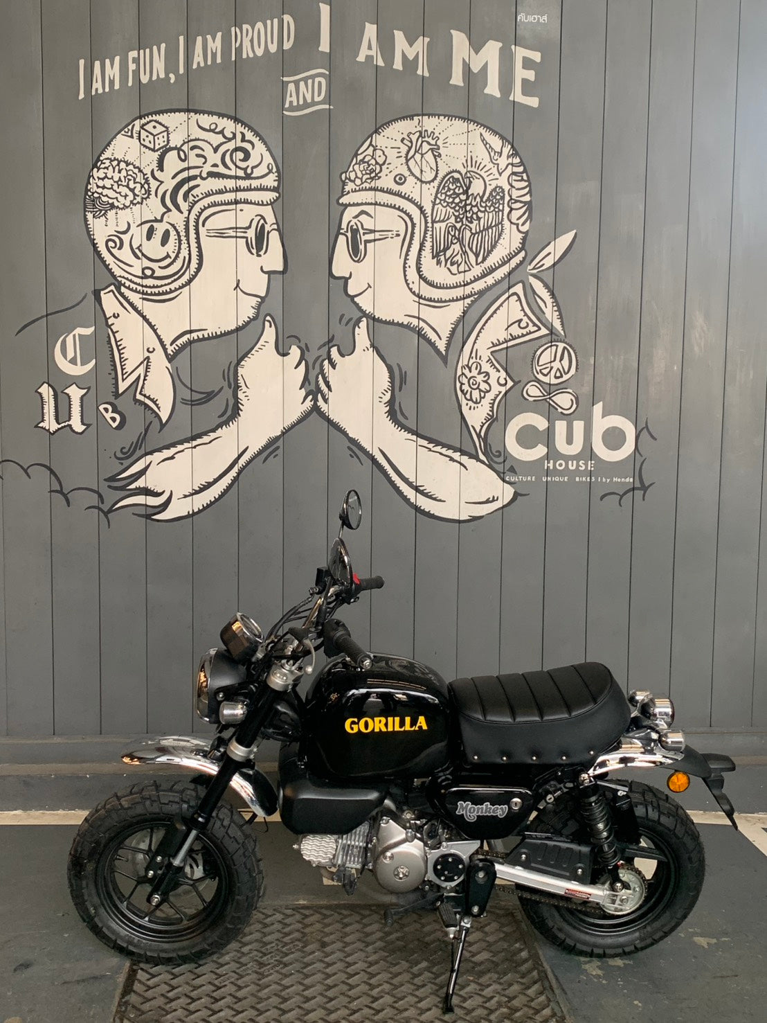 G+Note Gorilla Tank & Seat Set for Monkey125 (tax and shipping included)