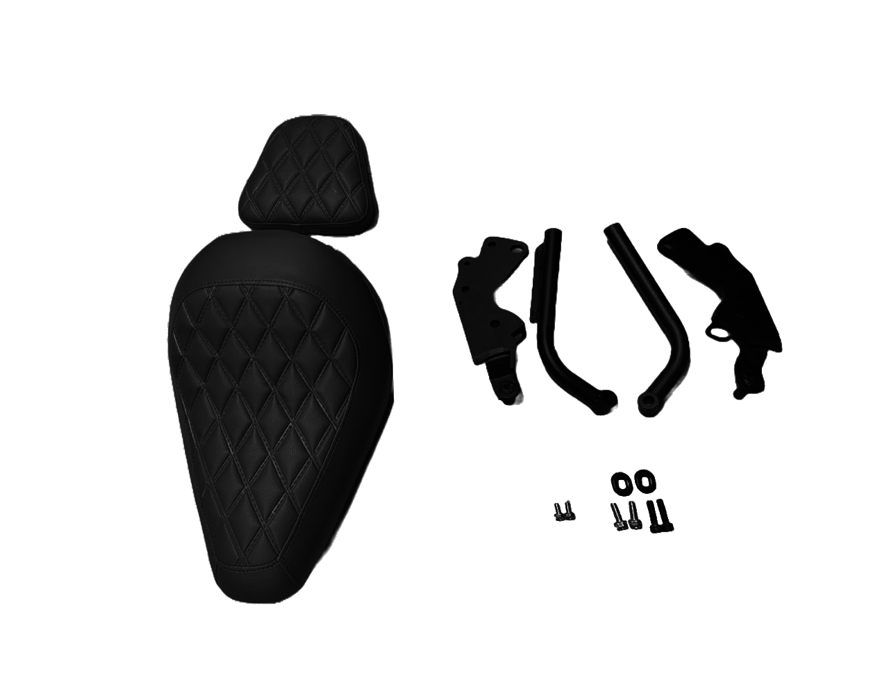 PHAN VP-014 Rebel 250/300/500 Retractable passenger Black sheet (shipping included)