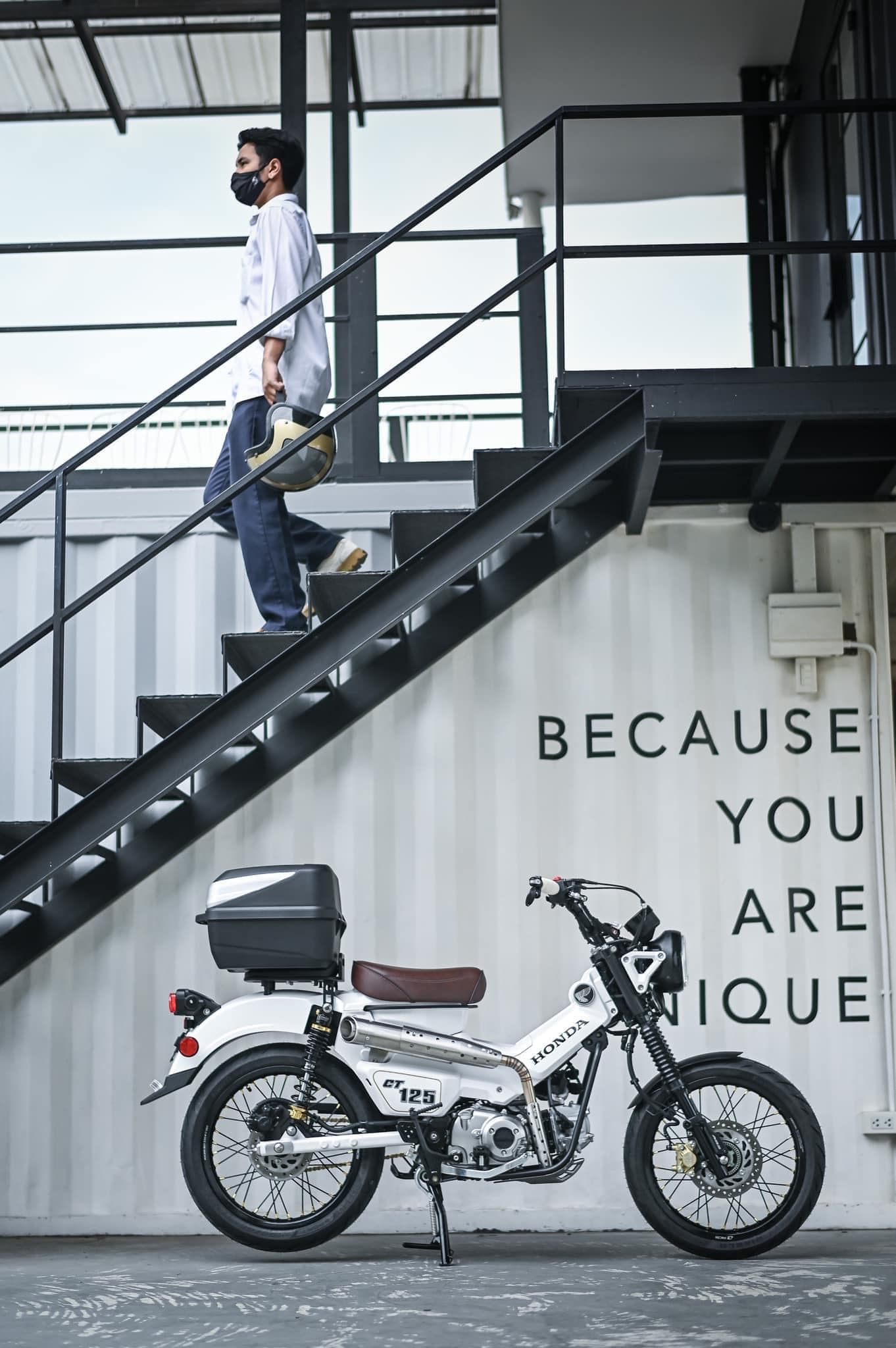 Mugello Honda CT125 Exhaust (delivery included)