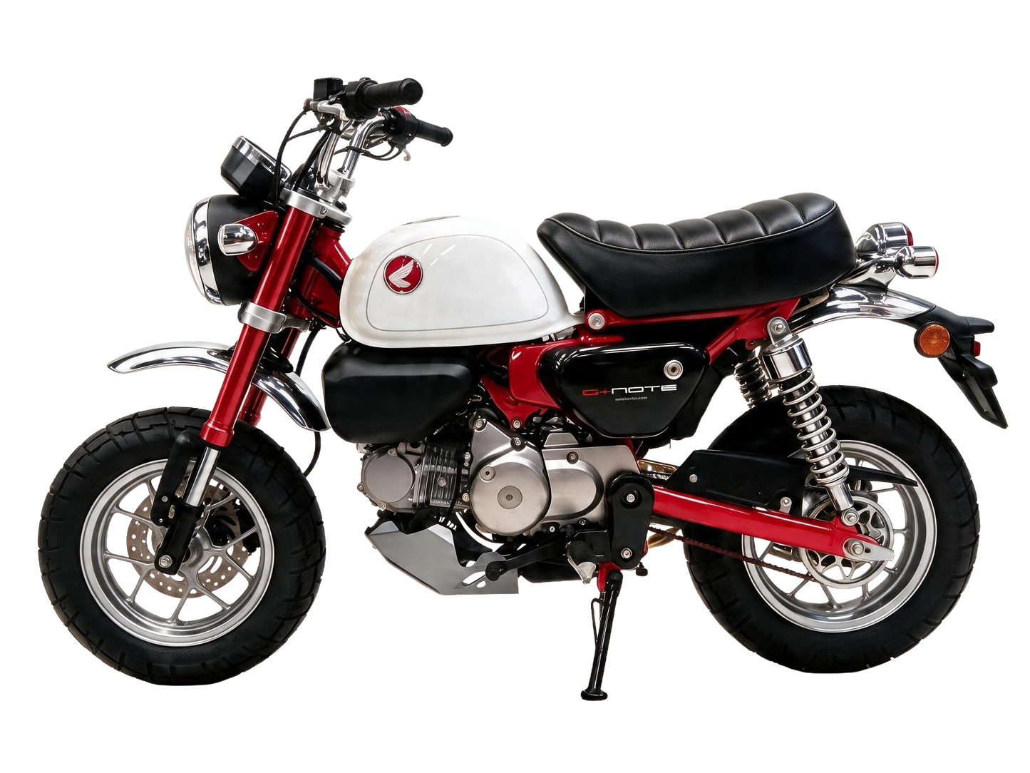 G+Note ベルトドライブ アルミ製スプロケットキット ホンダ モンキー125用（5段変速モデル：JB03 / JB05型))