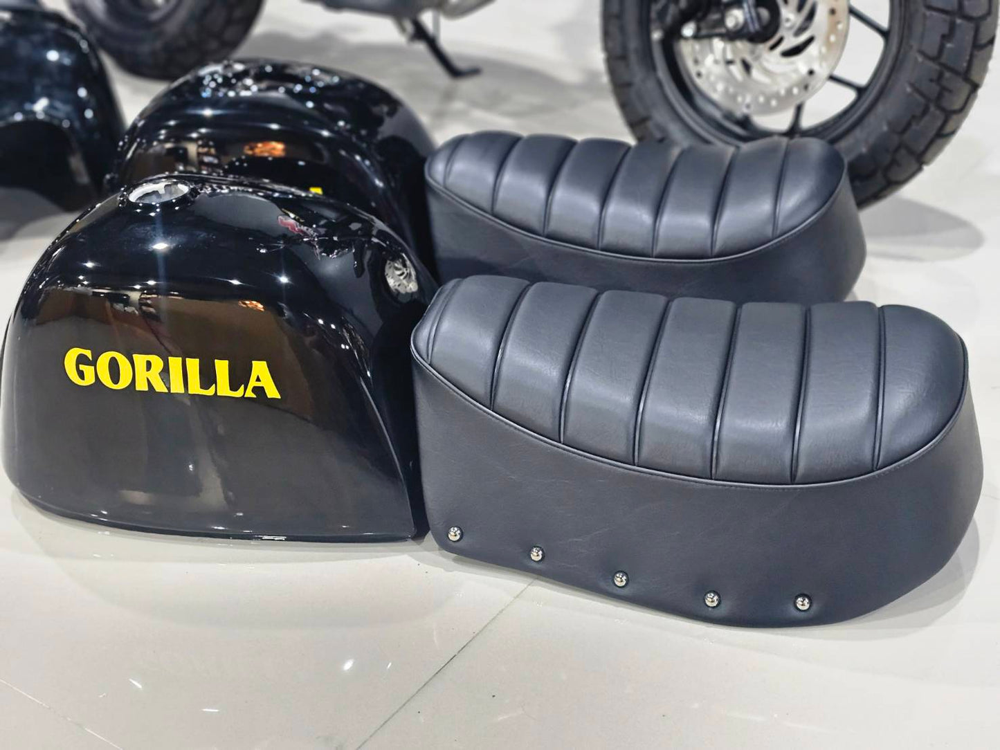 Gorilla Tank &amp; Seat Set for Monkey125 by G+NOTE