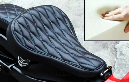 HARLEY LAON 883/X48 foldable double seat cushion hidden spring single seat cushion Harley Iron 883