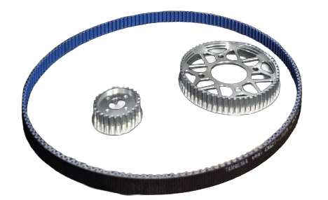 G+Note 適用於 Monkey125 的皮帶傳動鋁合金鏈輪套件（5 速：JB03/JB05）