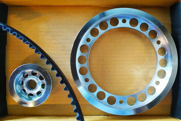 【C125】Belt drive kit for C125 Normal Blue with a durable distance of 100,000㎞ (usually used)