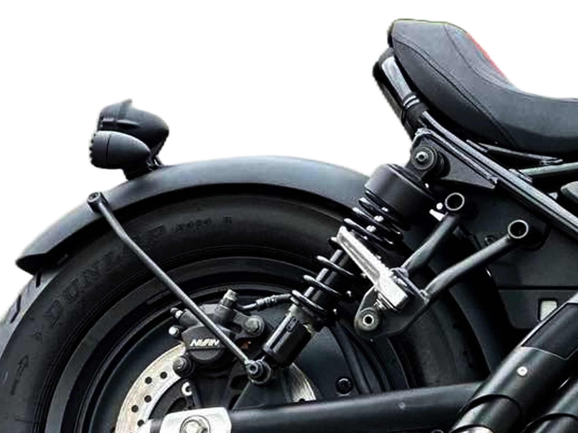 レブル250 バイク用 テールランプとウィンカー リアフェンダー セット レブル250 バイク用 テールランプとウィンカー リアフェンダー セット