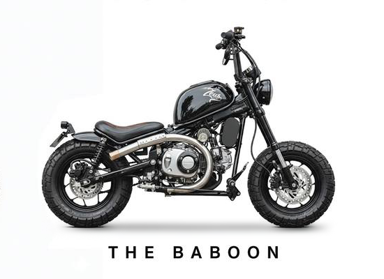 THE BABOON Zeus Custom Honda Monkey 125