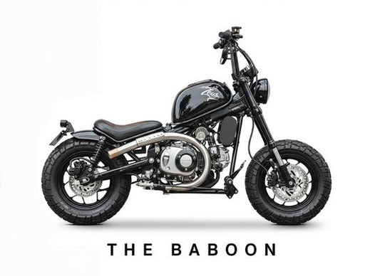 THE BABOON Zeus Custom Honda Monkey 125
