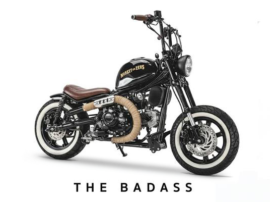 THE BADASS Zeus Custom Honda Monkey 125