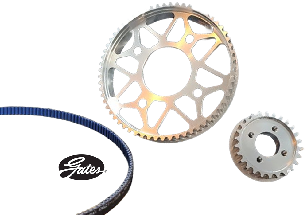 G+Note Belt Drive Aluminum sprocket kit for Monkey125 (5 Speed：JB03　JB05)