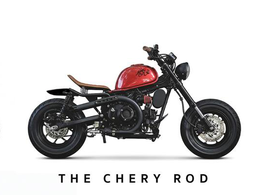 THE CHERY ROD Zeus Custom Honda Monkey 125