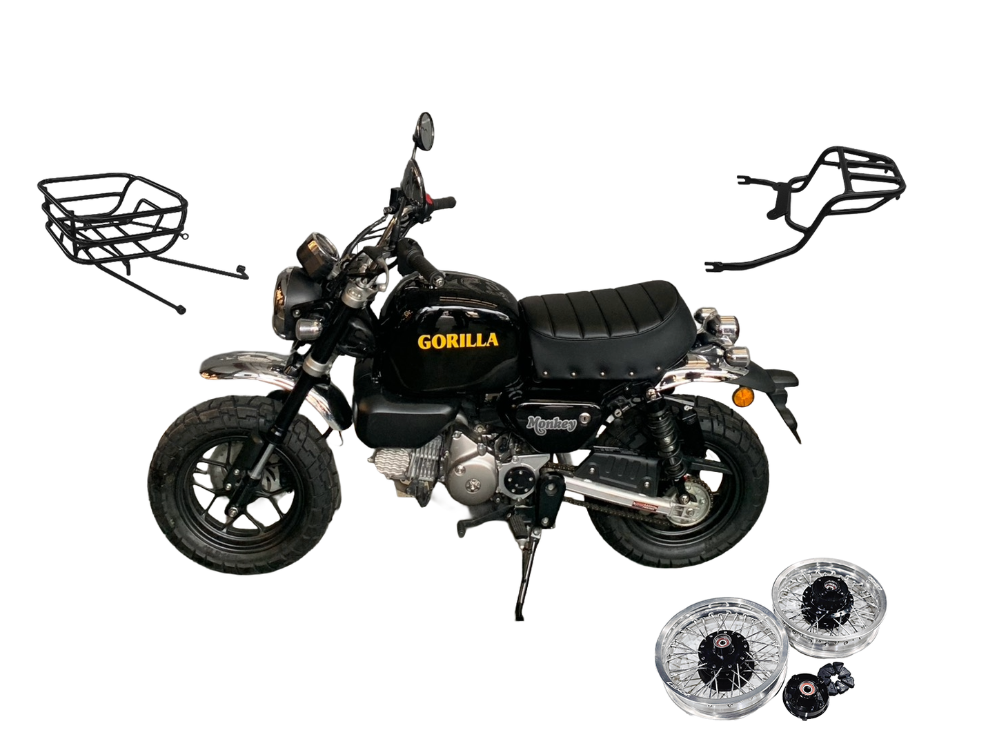 Gorilla Tank &amp; Seat Set for Monkey125 by G+NOTE