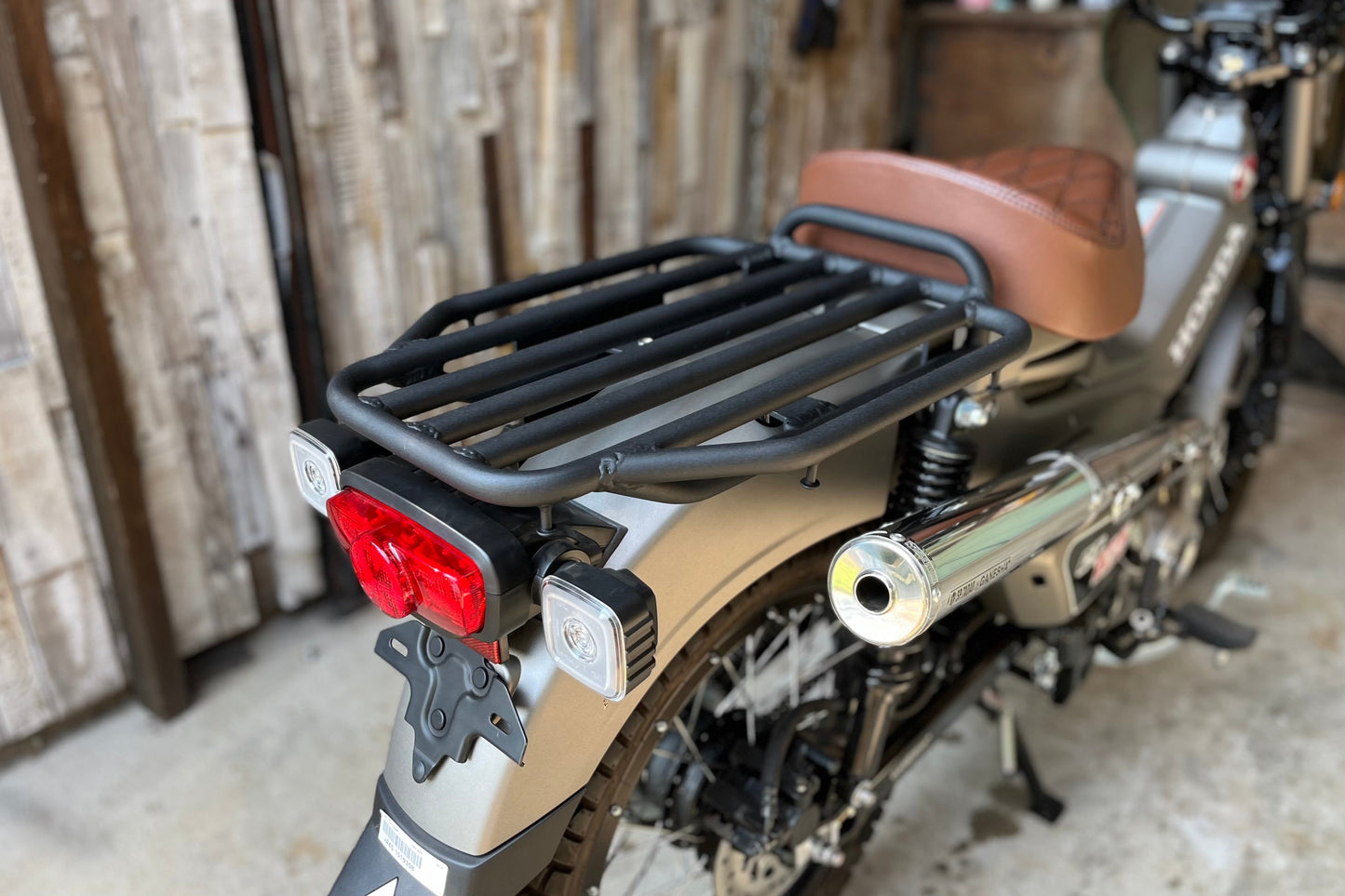 GANESHA+ GC-CT002A3 CT125 Aluminum long carrier Ver.3 (JA65, JA55) Lightweight by 1.38kg compared to the stock