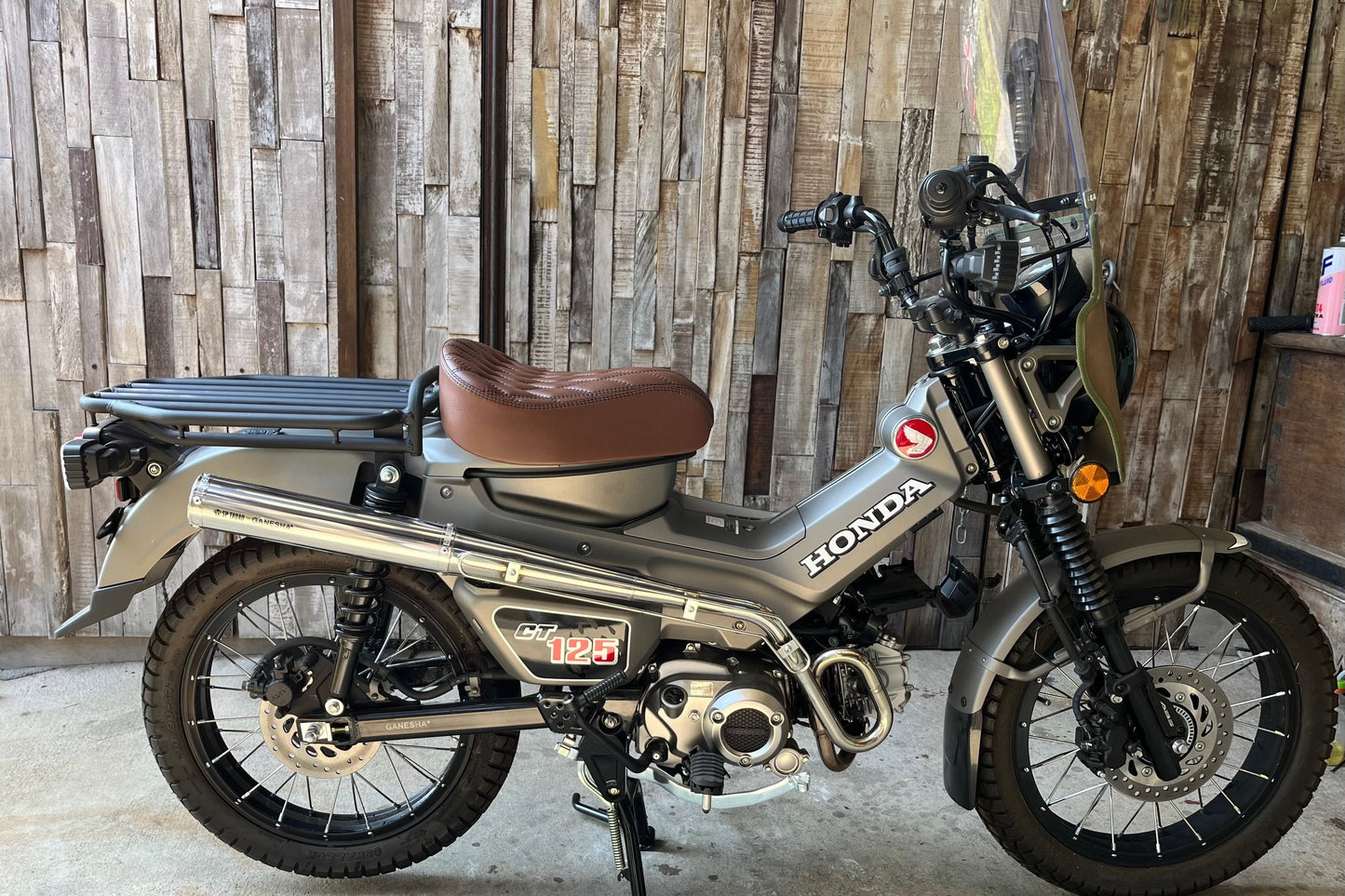 GANESHA+ GC-CT002A3 CT125 Aluminum long carrier Ver.3 (JA65, JA55) Lightweight by 1.38kg compared to the stock