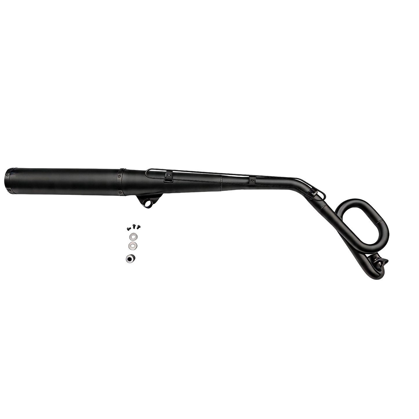 GANESHA+ GC-CT009-65 CT125 SP Black muffler (SP TADAO collabo Product）　 (JA65) 政府認証(JMCA)