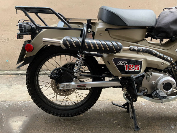 BR-c639 Long Aluminum Swingarm for CT125, 51mm Extension