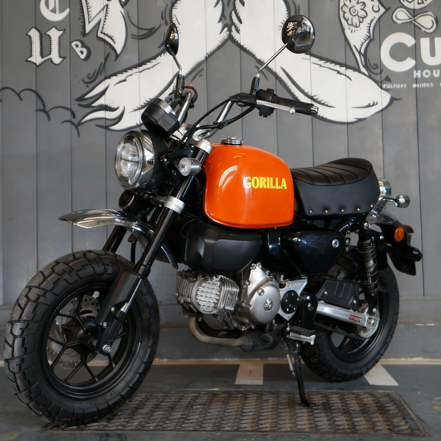 Gorilla Tank &amp; Seat Set for Monkey125 by G+NOTE