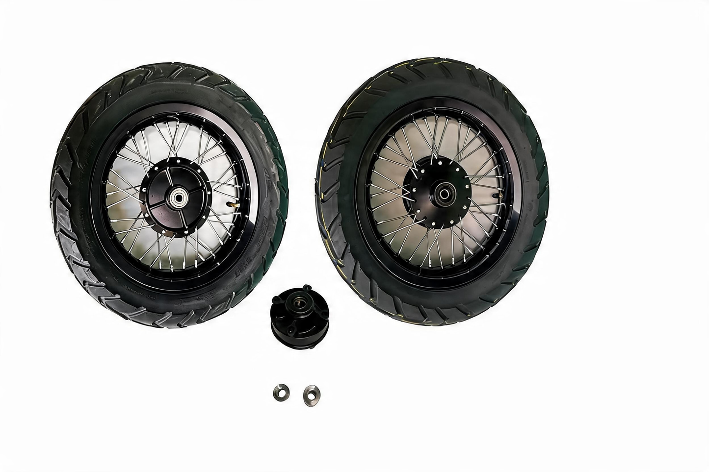 8ft-MONKEY GROM DAX Spoke black Wheel Set (FR ABS compatible) 