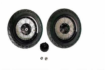 8ft-MONKEY GROM DAX Spoke black Wheel Set (FR ABS compatible) 