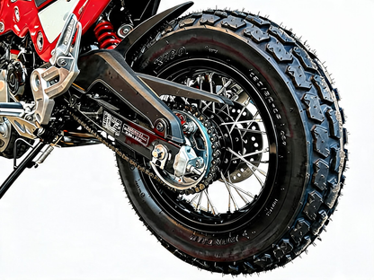 8ft-MONKEY GROM DAX Spoke black Wheel Set (FR ABS compatible) 