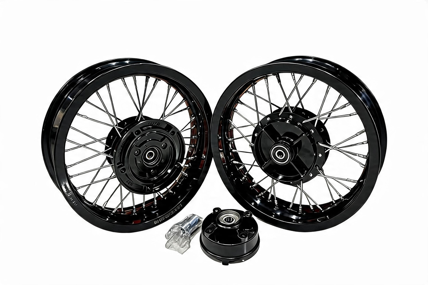 8ft-MONKEY GROM DAX Spoke black Wheel Set (FR ABS compatible) 