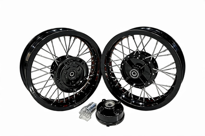 8ft-MONKEY GROM DAX Spoke black Wheel Set (FR ABS compatible) 