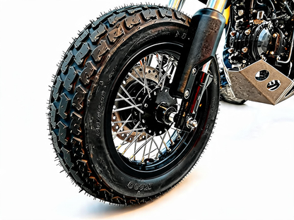 8ft-MONKEY GROM DAX Spoke black Wheel Set (FR ABS compatible) 