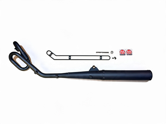 GANESHA+ GC-CT009-65 CT125 SP Black muffler (SP TADAO collabo Product）　 (JA65) 政府認証(JMCA)
