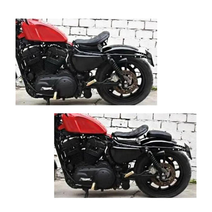 HARLEY LAON 883/X48 foldable double seat cushion hidden spring single seat cushion Harley Iron 883