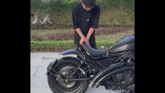 PHAN VP-014 Rebel 250/300/500 Retractable passenger Black sheet（送料込）