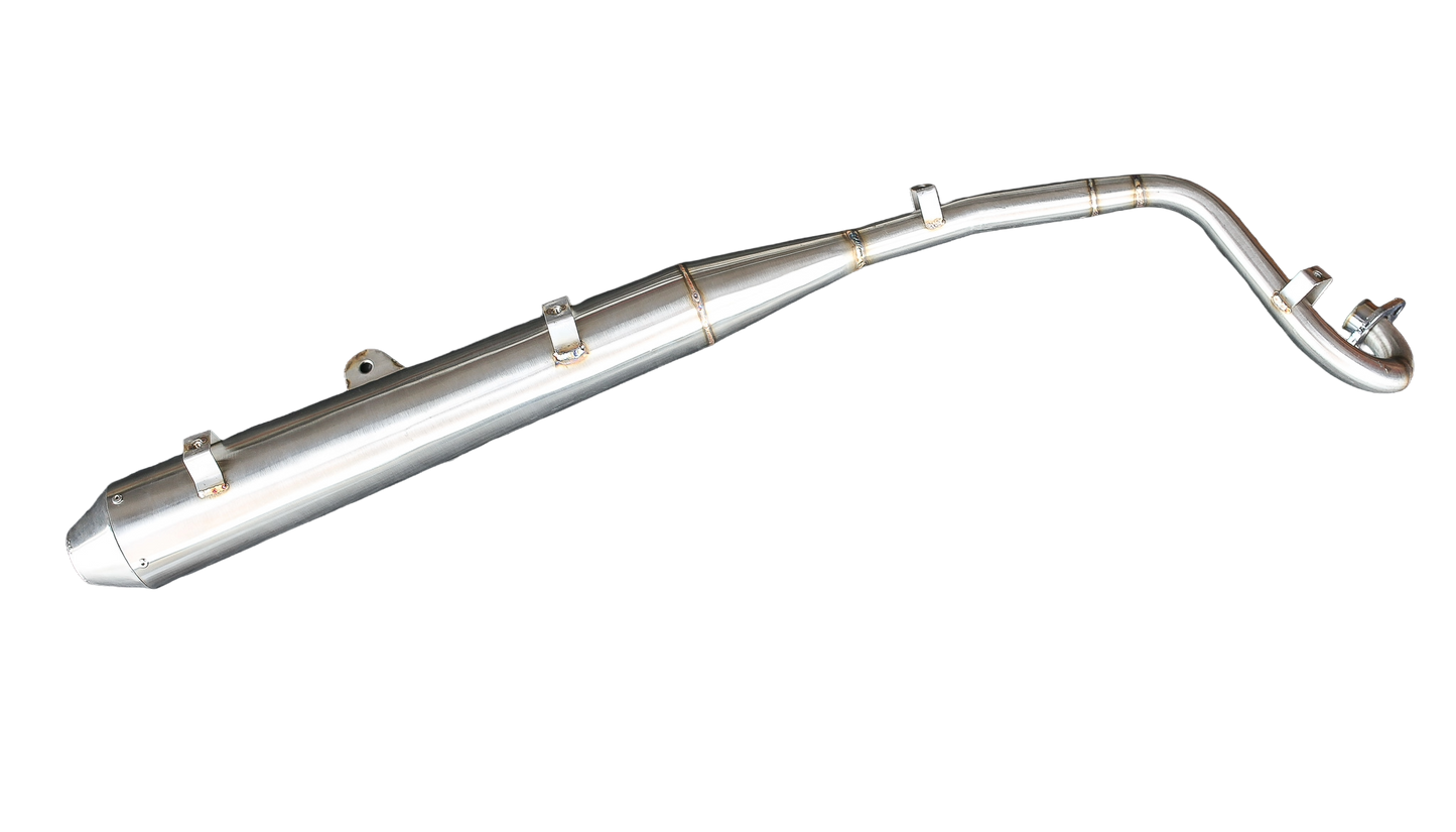 CT125 Stainless steel exhaust pipe Stainless muffler (shipping included)
