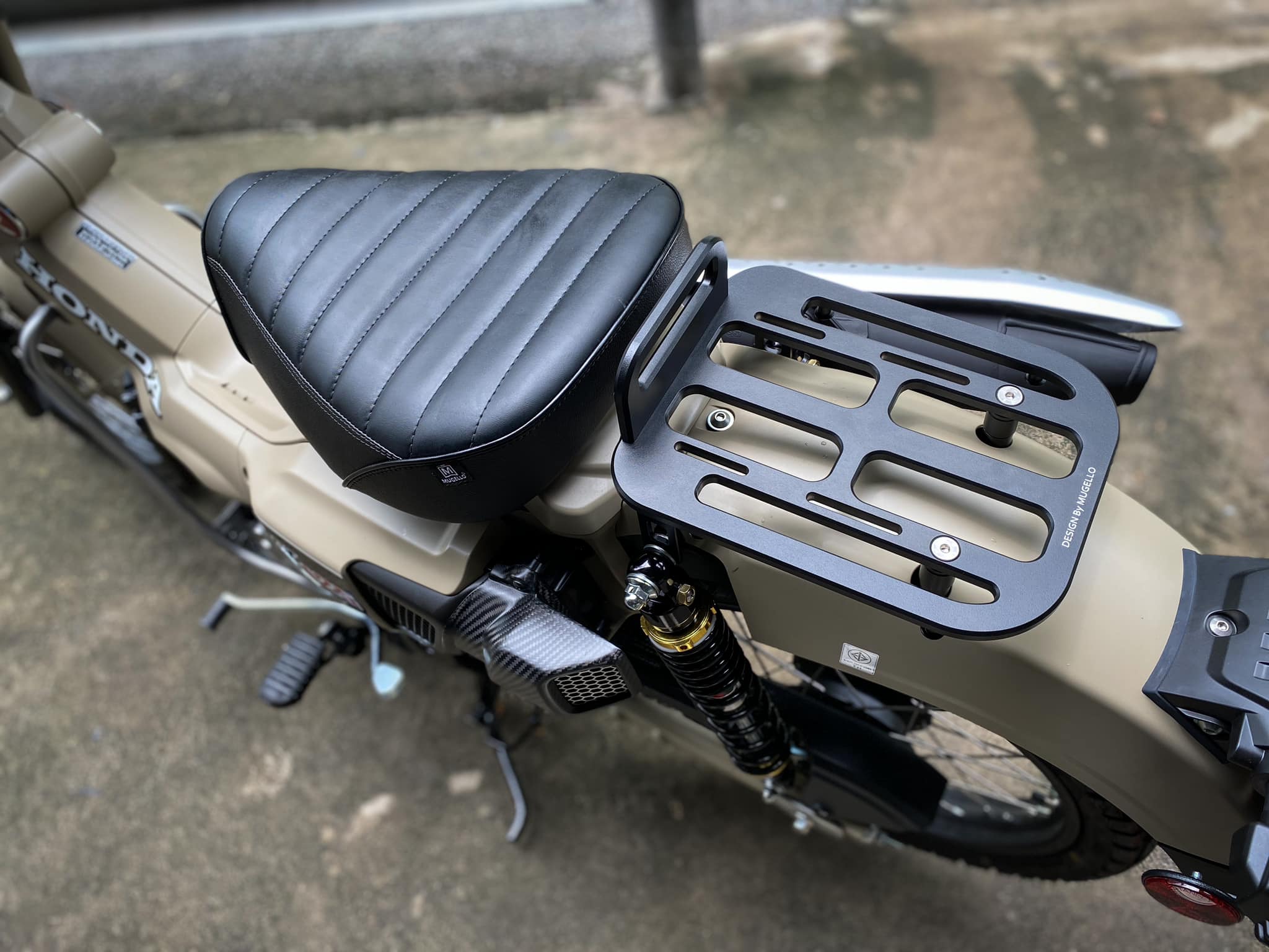 Mugello Honda CT125 Rear Rack Black（配送料込み）