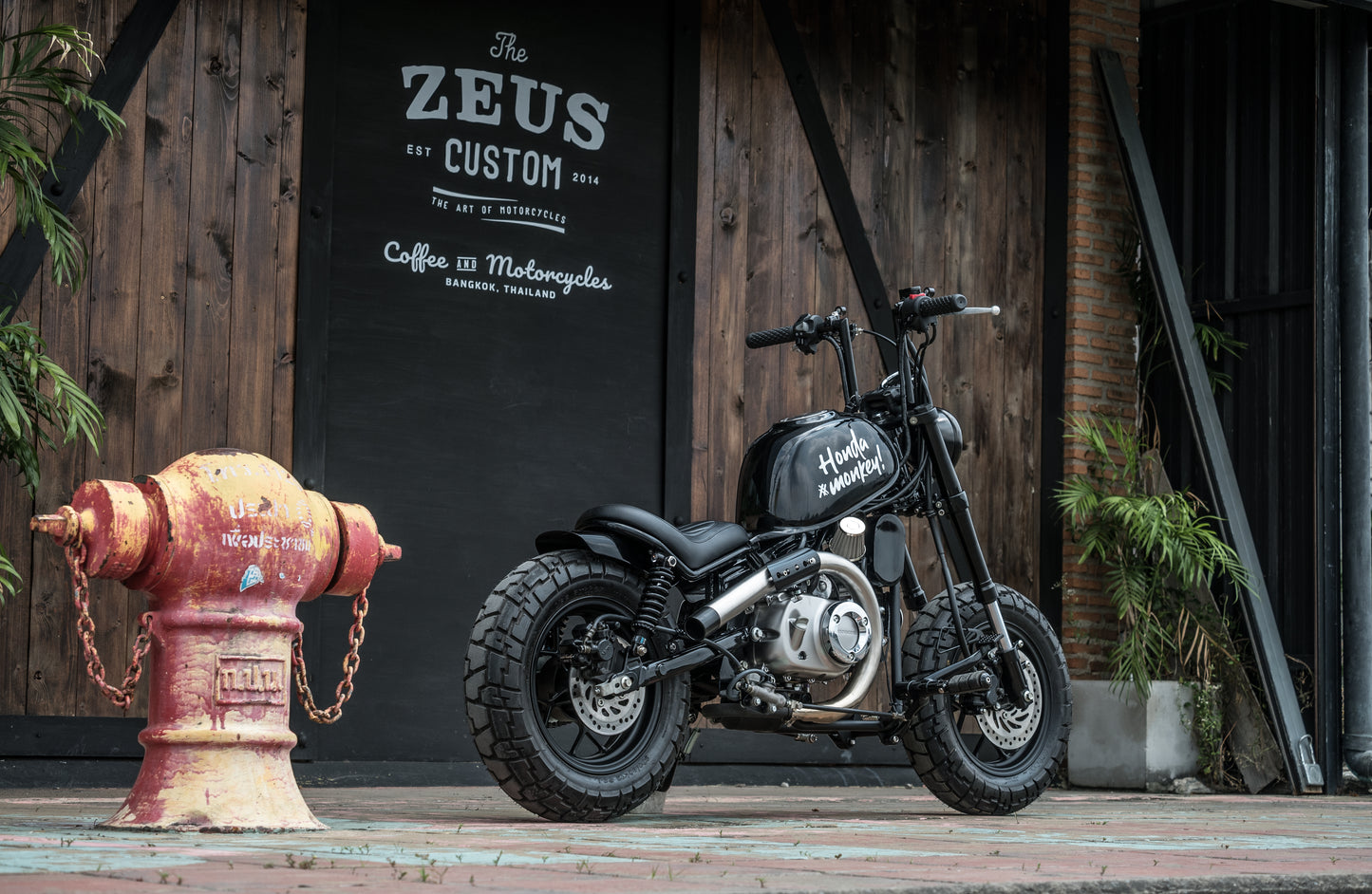 Zeus Custom Honda Monkey 125 The Talos