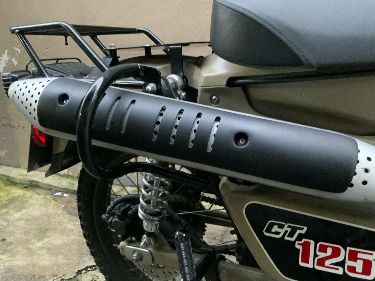 C617 CT125 Exhaust Protect (shipping included)
