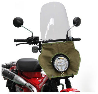 GANESHA+ GC-CT006 CT125 GANESHA⁺ Windshield for HONDA CT125 (Asahi Windshield OEM)
