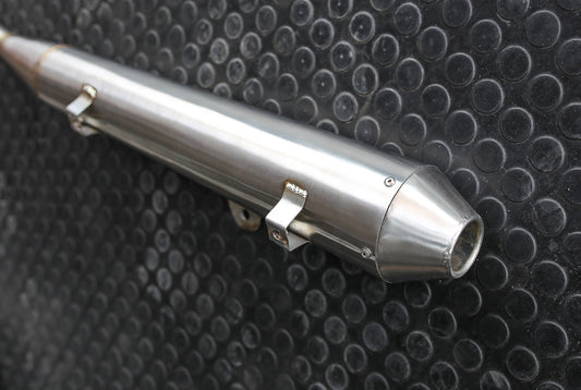 CT125 Stainless steel exhaust pipe Stainless muffler (shipping included)